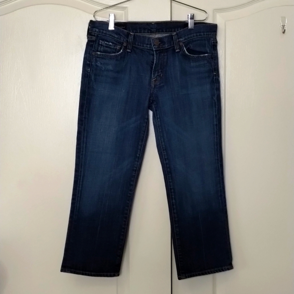 Citizens of Humanity Jeans Sz 29 Kelly 063 Low Waist Cropped stretch